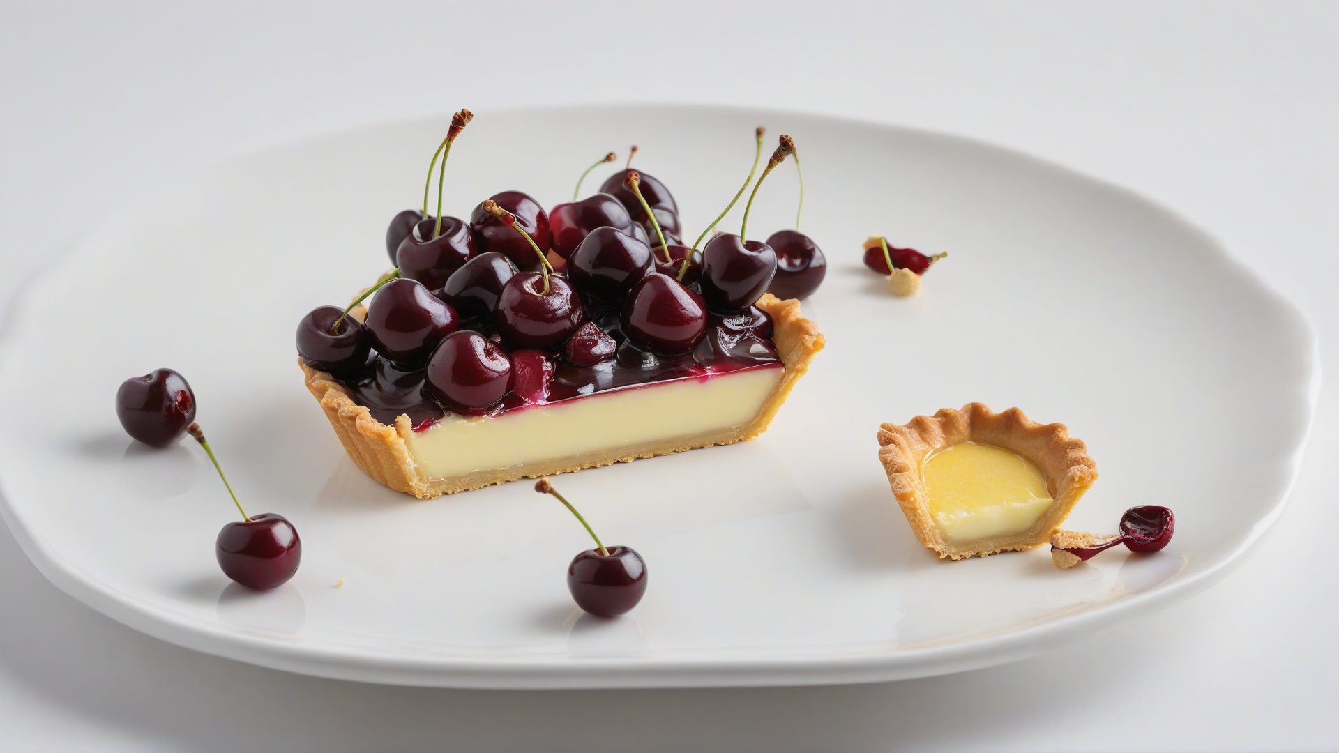 crostata crema e amarene
